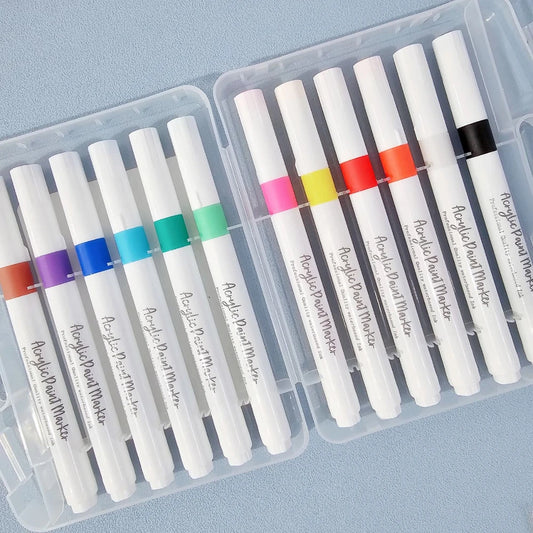 Set x 12U. Marcador Acrílico