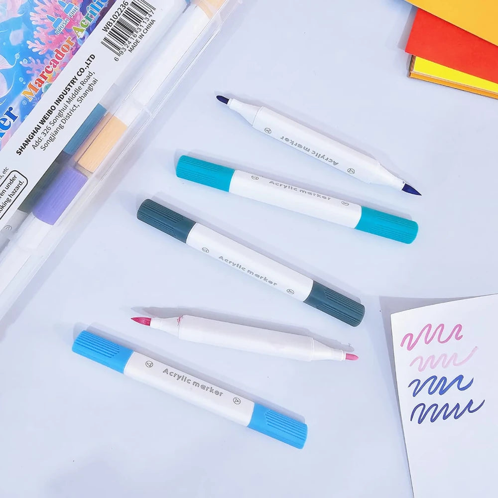 Estuche de Marcadores x 36Pcs