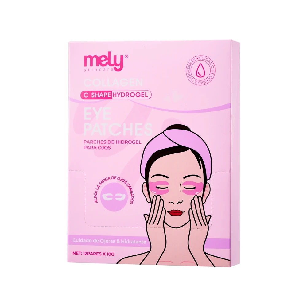 PARCHES DE HIDROGEL CON COLAGENO PARA OJOS MELY