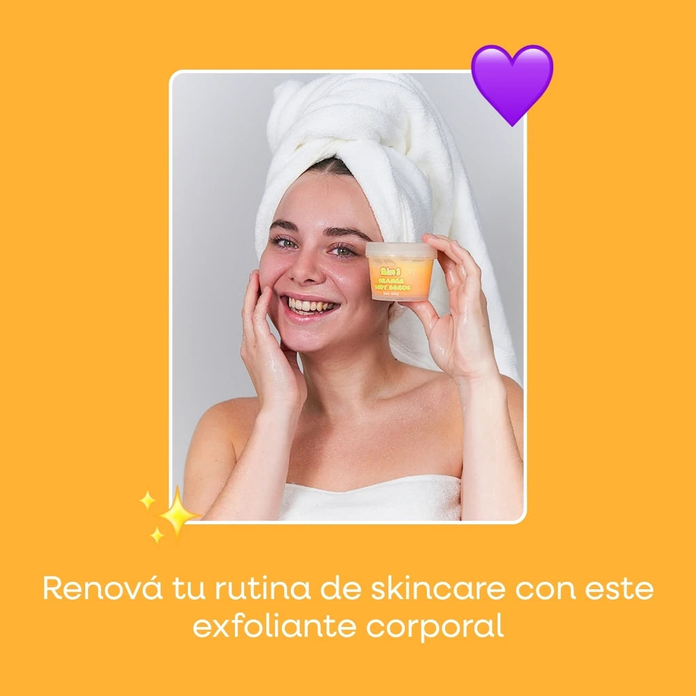2EN1 EXFOLIANTE CORPORAL DE NARANJA 100GR MELY
