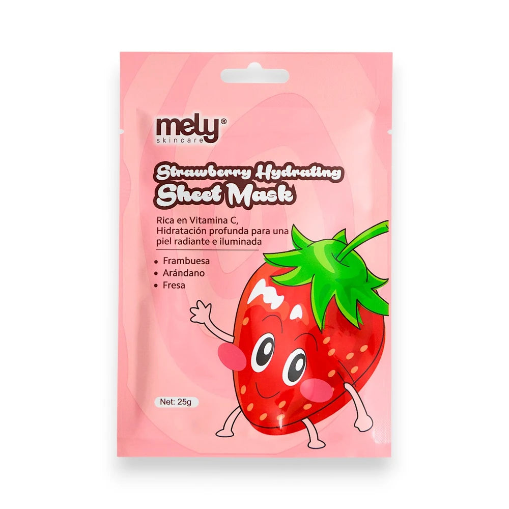 MASCARILLA HIDRATANTE CON FRESA 25GR MELY