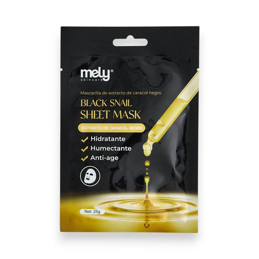 MASCARILLA DE EXTRACTO DE CARACOL NEGRO 25GR MELY