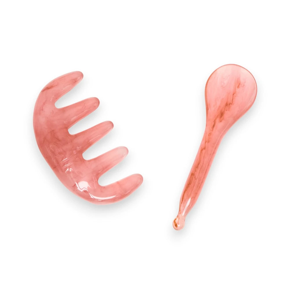SET MASAJEADOR GUA SHA