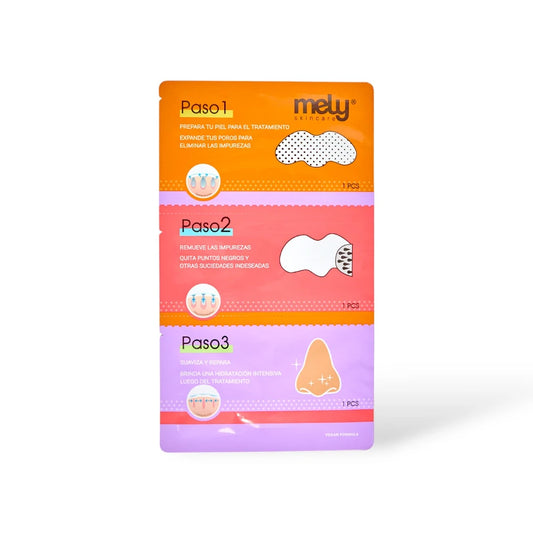 3 STEP BLACKHEAD REMOVAL 3PCS MELY