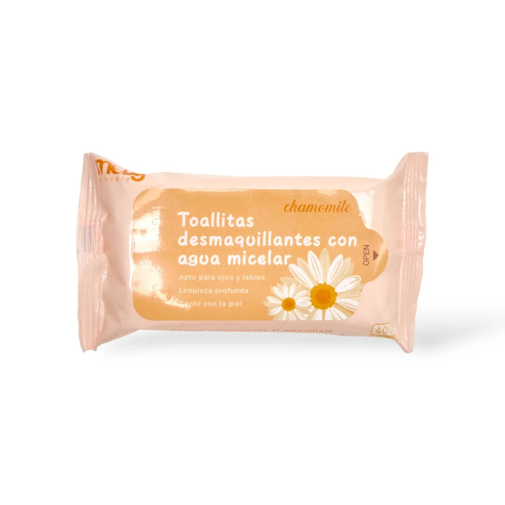 MINI TOALLITAS DESMAQUILLANTES CONAGUA MICELAR CHAMOMILE MELY