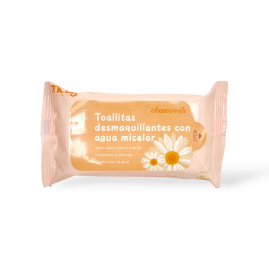 MINI TOALLITAS DESMAQUILLANTES CONAGUA MICELAR CHAMOMILE MELY