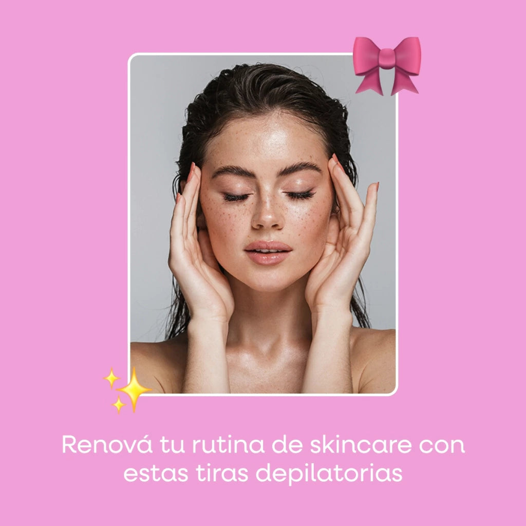 Tiras Depiladoras Faciales x12pcs Mely Rosas