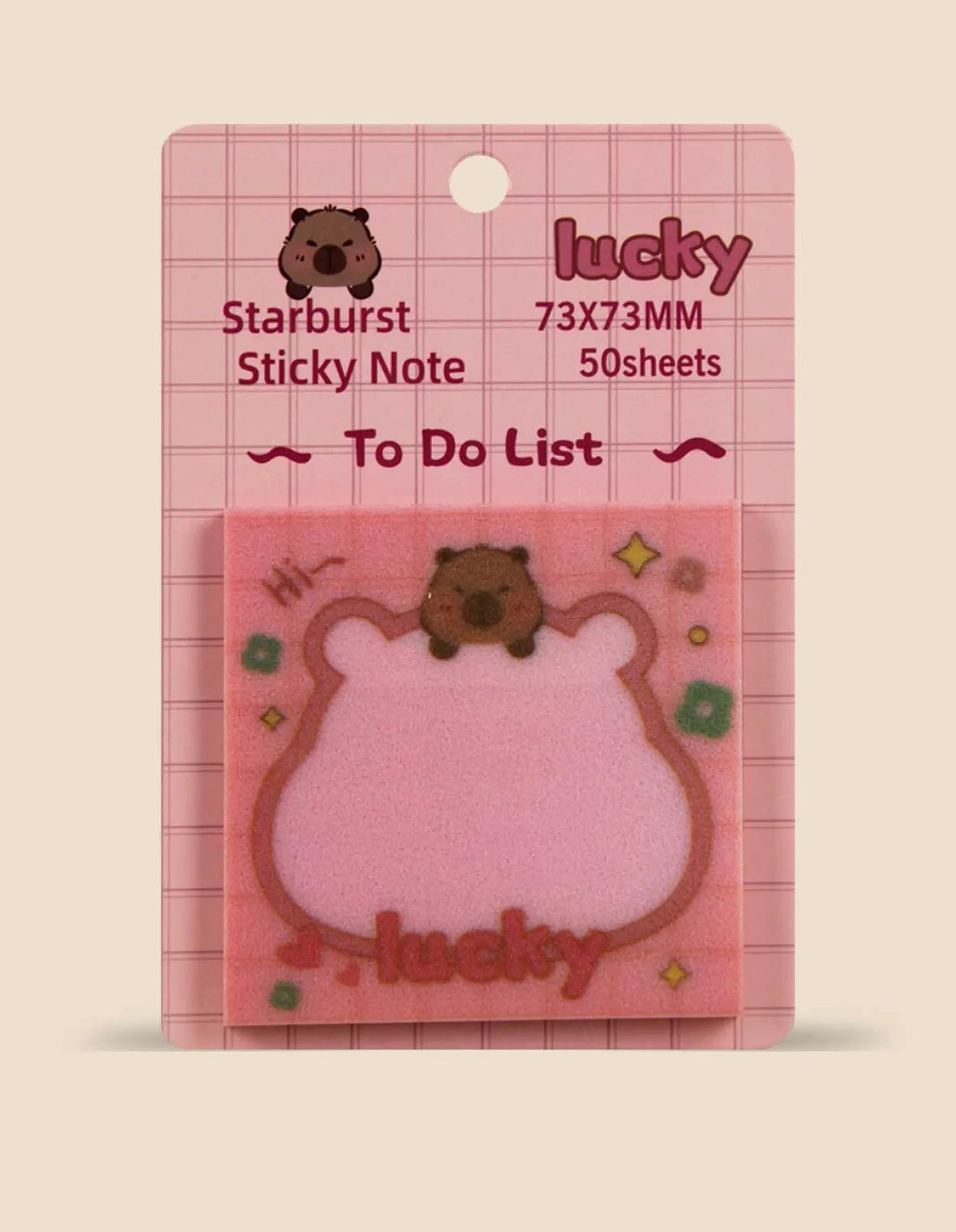 NOTAS ADHESIVAS CAPYBARA