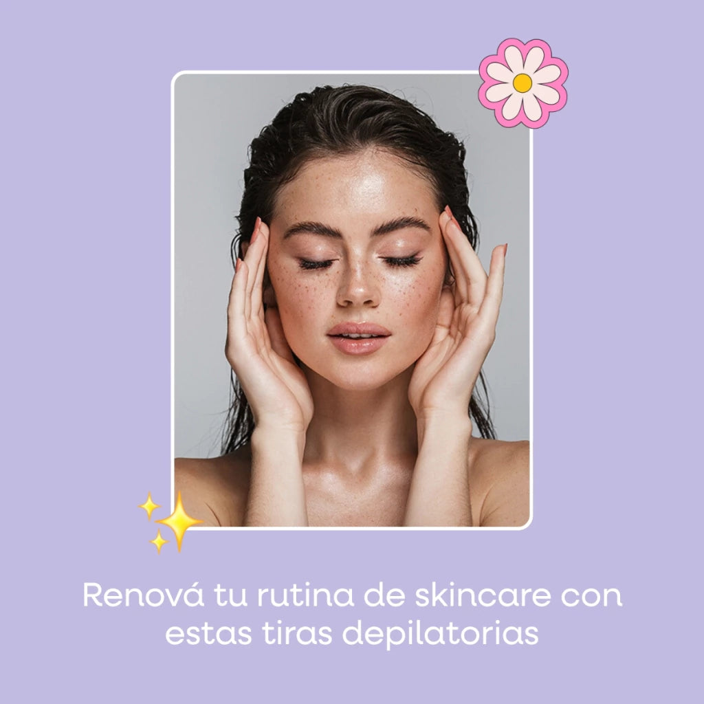 Tiras Depiladoras Faciales x12pcs Mely Limon