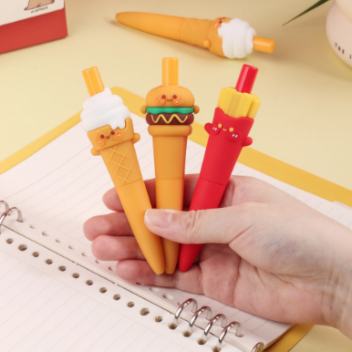 Boligrafo Comida Rapida Chubby x caja 36u