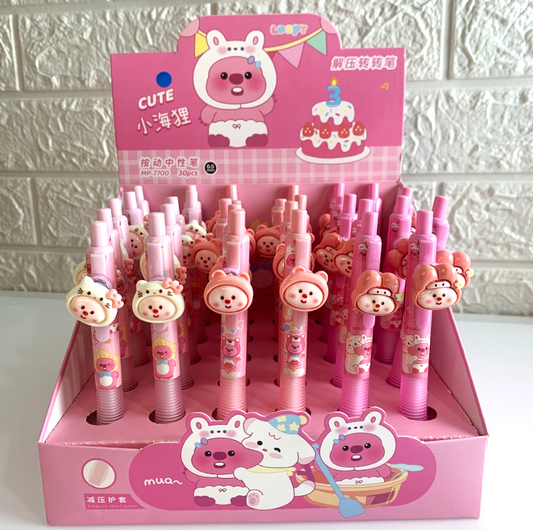 Boligrafo castor giratorio x caja 30u