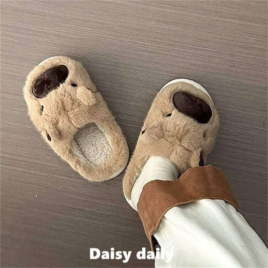 Pantuflas capybara