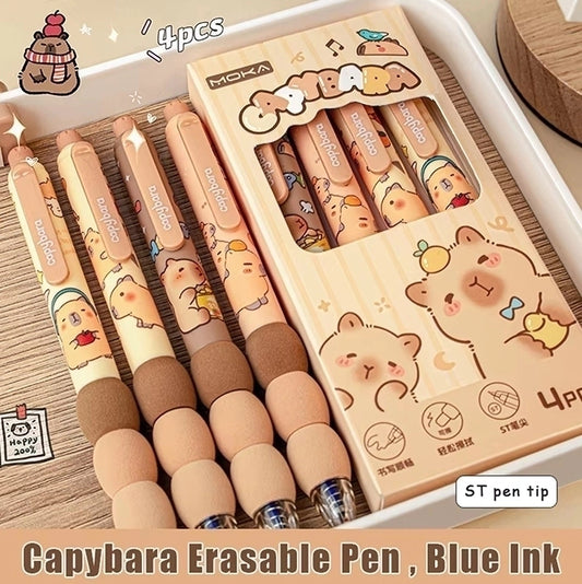 Set boligrafo x4pcs Capybara