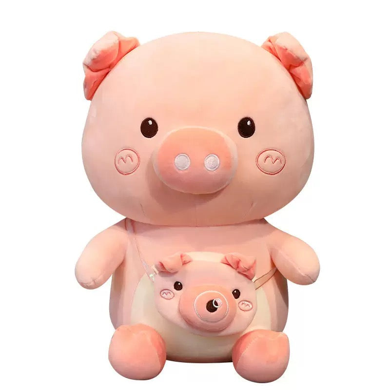 Peluche Chancho con cartera