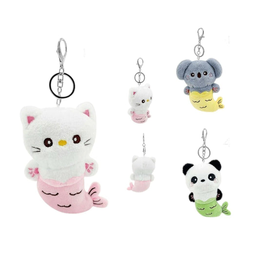 Llavero Sirena Animales Trendy