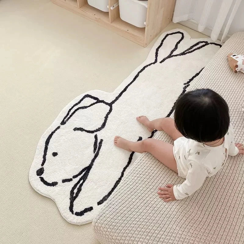 Alfombra perrito/ Gato Blanco