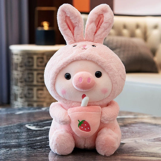 Peluche Chancho 25cm rosa