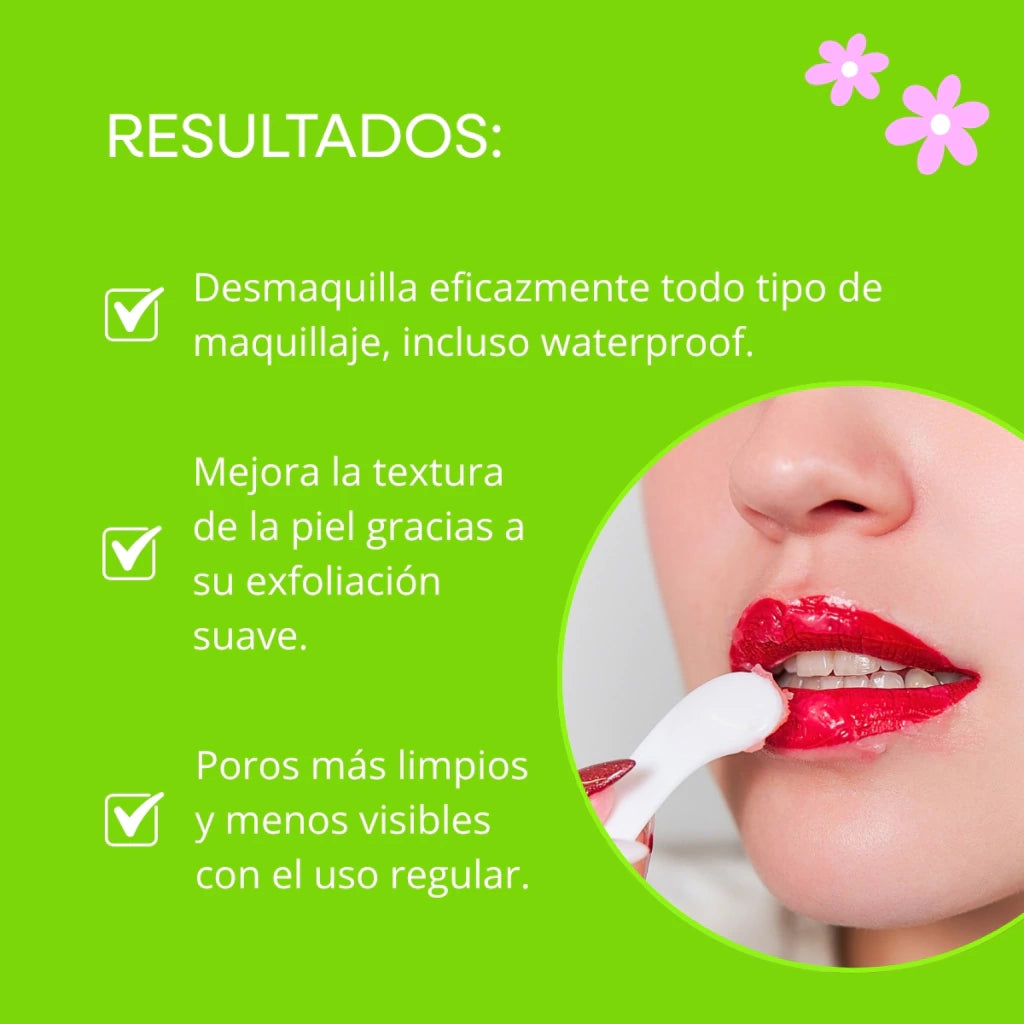 Balsamo Limpiador Exfoliante 5en1 Mely Avocado