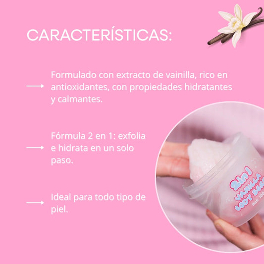 Exfoliante Corporal 2en1 Mely Vainilla