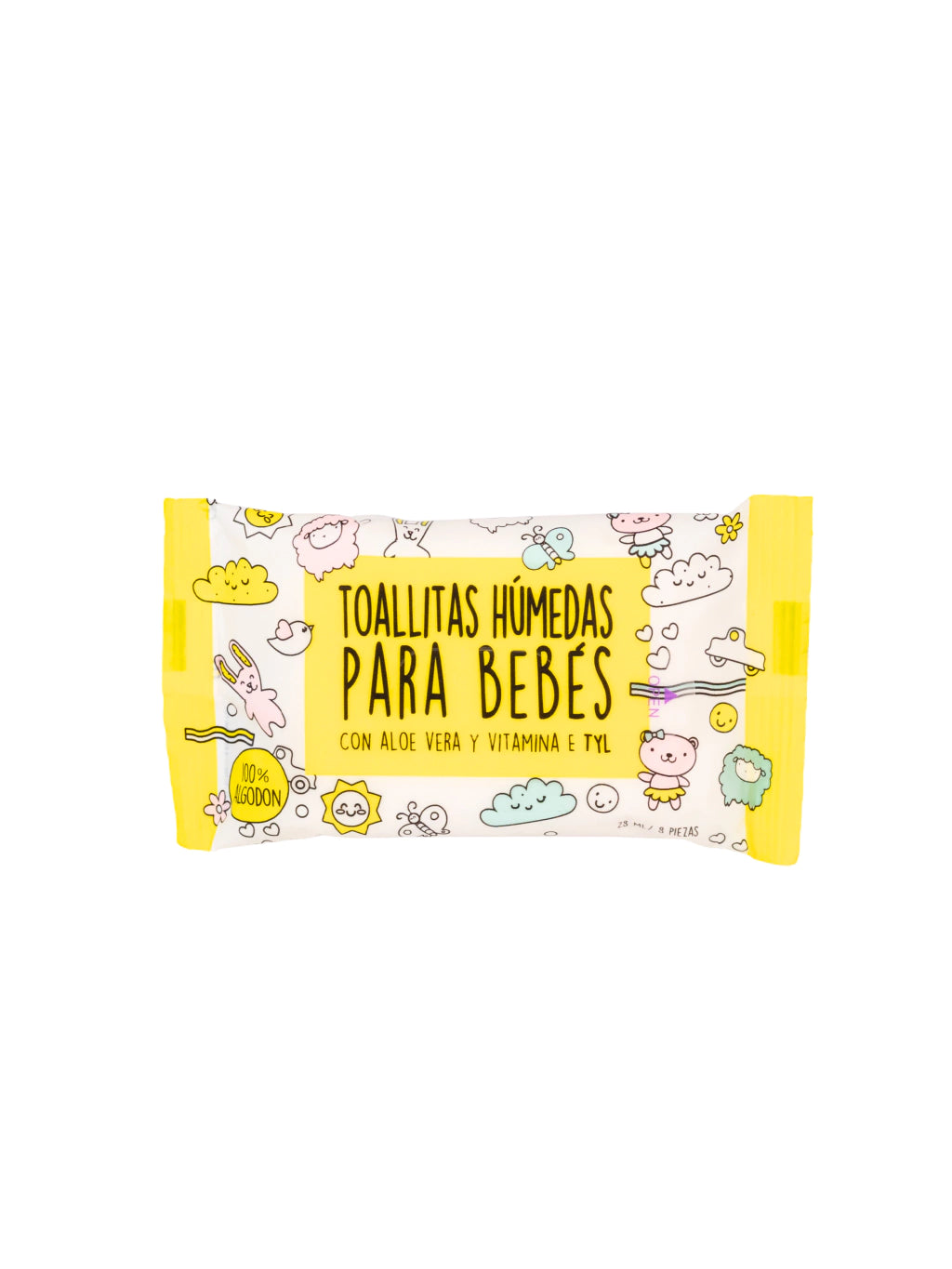 TOALLITAS HUMEDAS ANTIBACTERIALES PARA BEBES