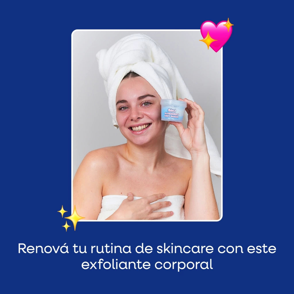Exfoliante Corporal 2en1 Mely Blueberry