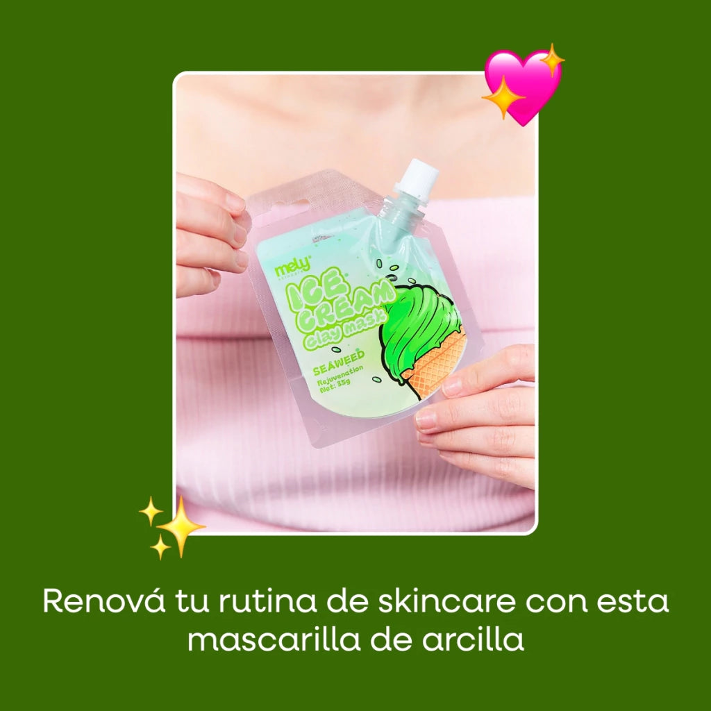 Mascarilla Ice Cream Arcilla 35g Te Verde