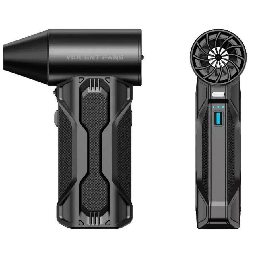 Mini soplador con motor de alta velocidad sin escobillas recargable de 130.000 RPM con Luz