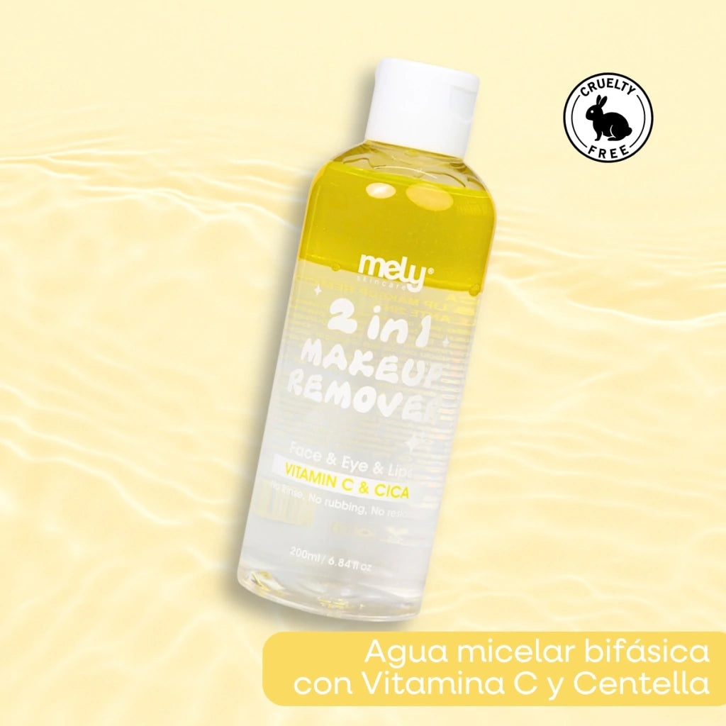 Desmaquillante 2en1 Mely 200ml Vitamin C & Cica