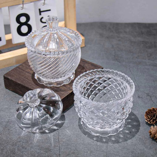 Caramelera de Vidrio Rombo