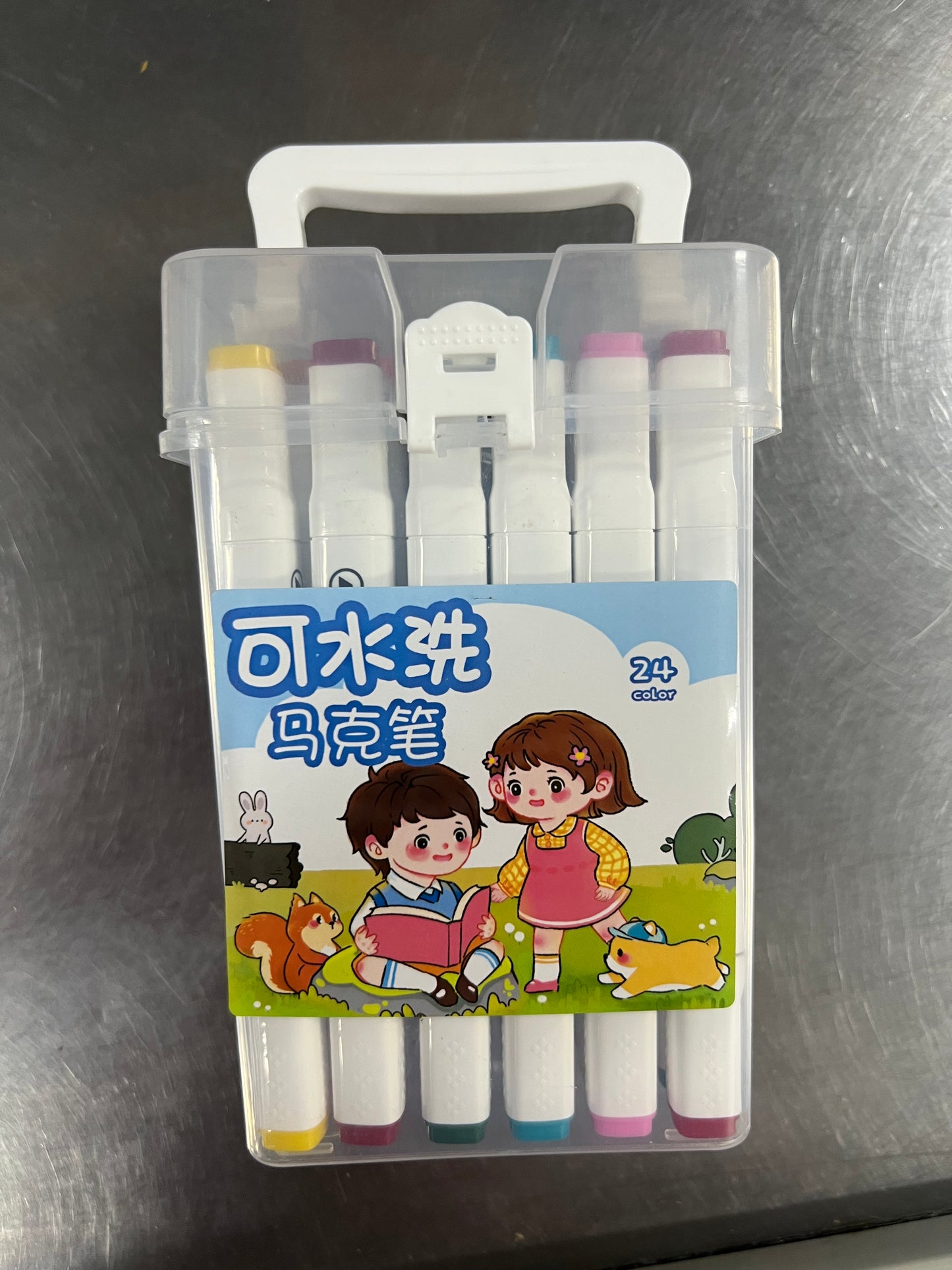 MARCADOR x24PCS LAVABLE