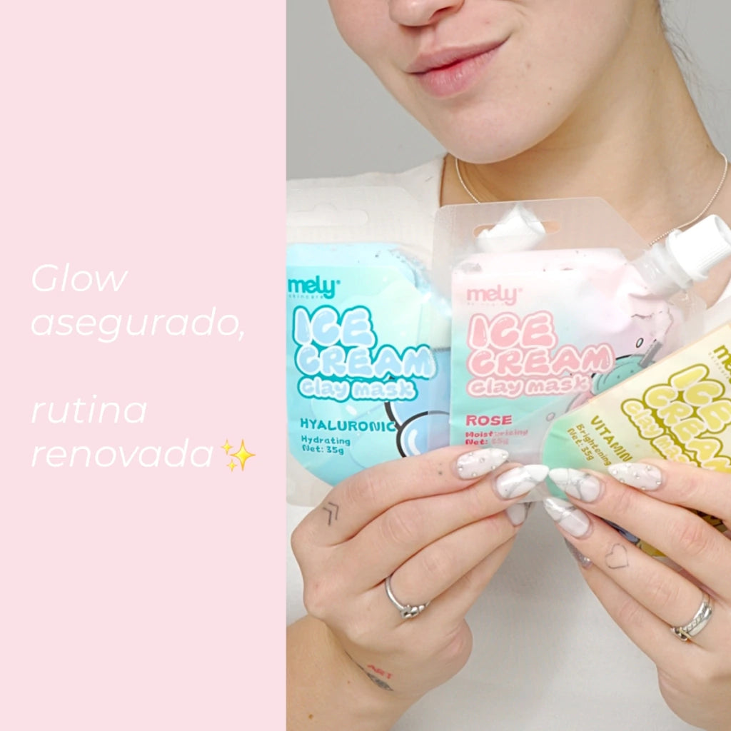 Mascarilla de Arcilla Ice Cream Rose