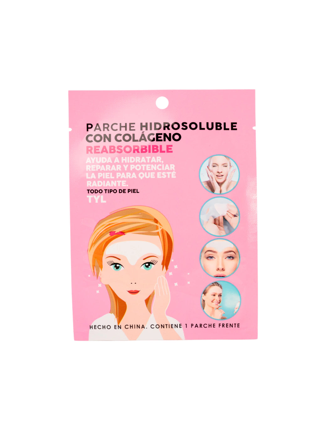 PARCHE HIDROSOLUBLE REABSORBIBLE PARA LA FRENTE