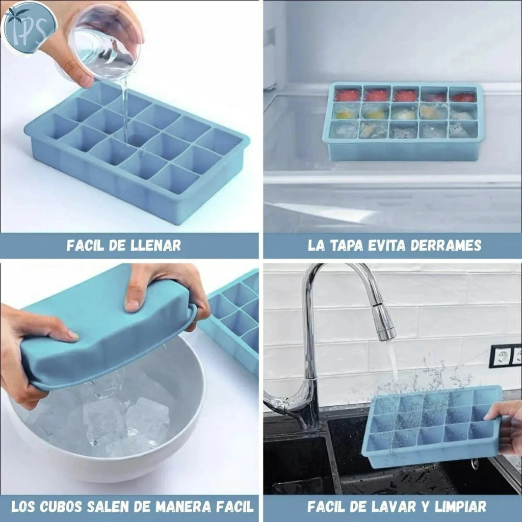 Cubetera de Silicona 15 Divisiones