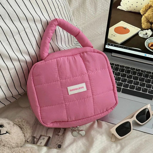BOLSO PUFF NECESER PORTACOSMETICO