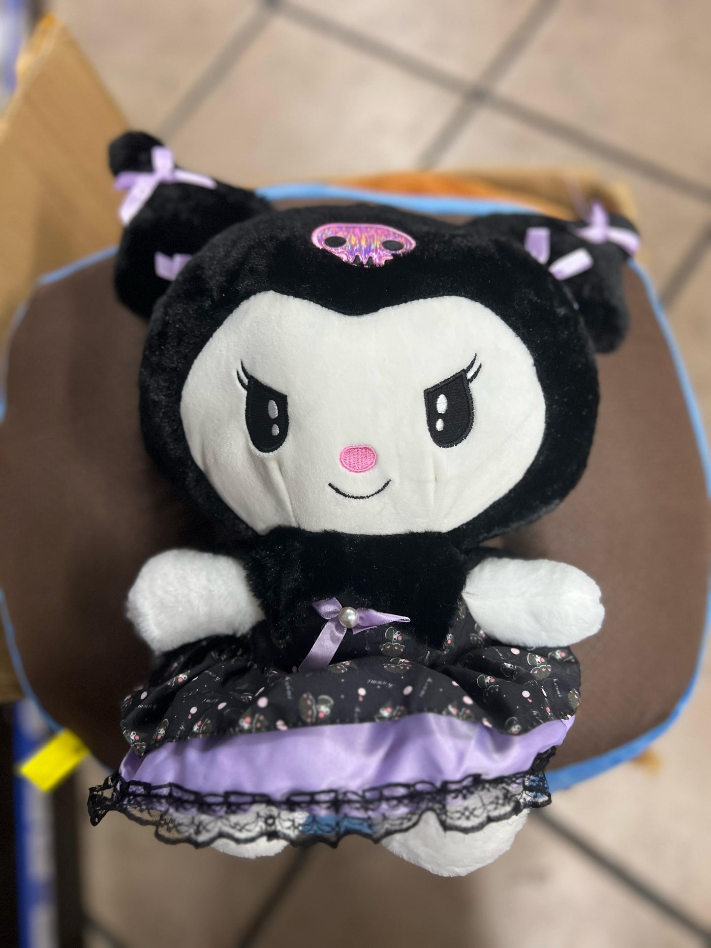 Peluche Kuromi Con Vestido 40cm