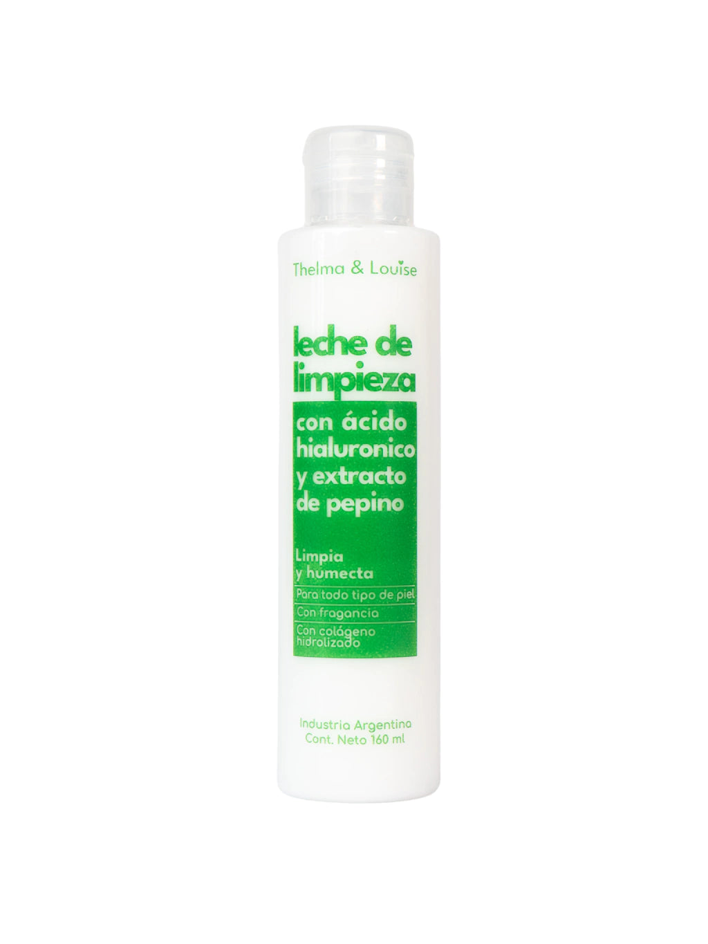 LECHE DE LIMPIEZA MICELAR CON ACIDO HIALURONICO Y PEPINO 160 ML