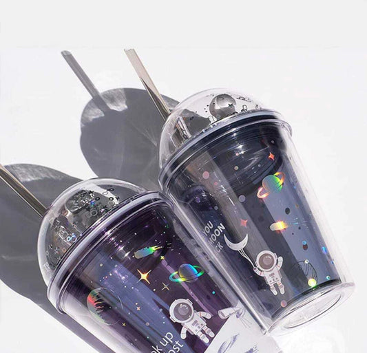 Vaso de Plastico con Sorbete Astronauta