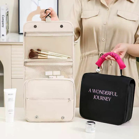 PORTA COSMETICO PLEGABLE JOUNER CON PERLA