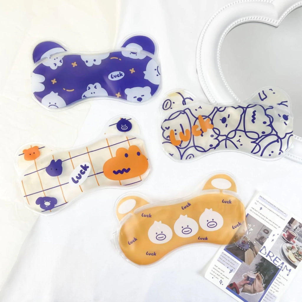 Antifaz de Gel Animales con Orejas