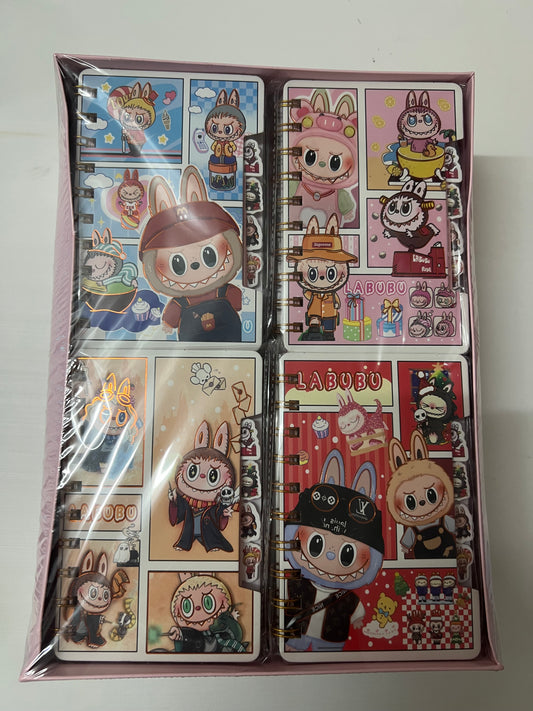 Libreta Anillada Labubu 9.2x14cm