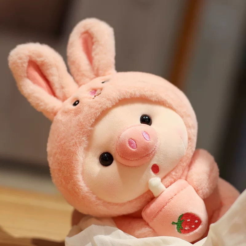 Peluche Chancho 25cm rosa