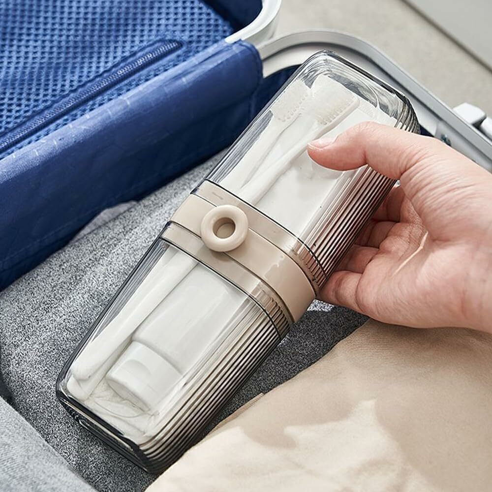 Porta Cepillos De Dientes Para Viaje