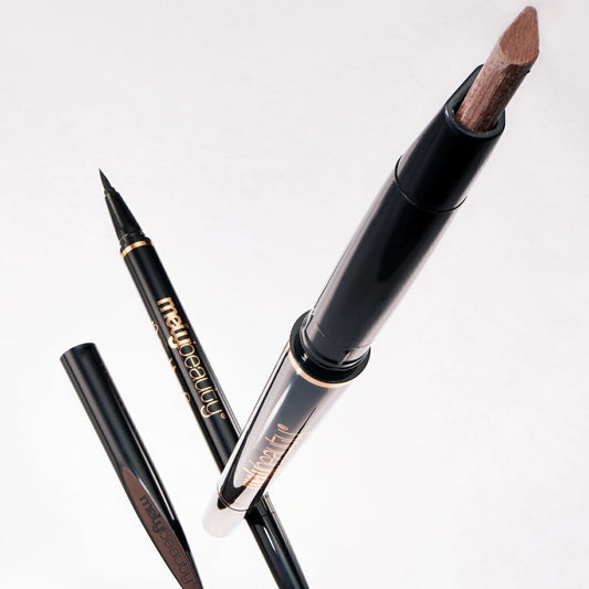 CAJA X48U Delineador de Ojos y Lapiz de Cejas 2en1