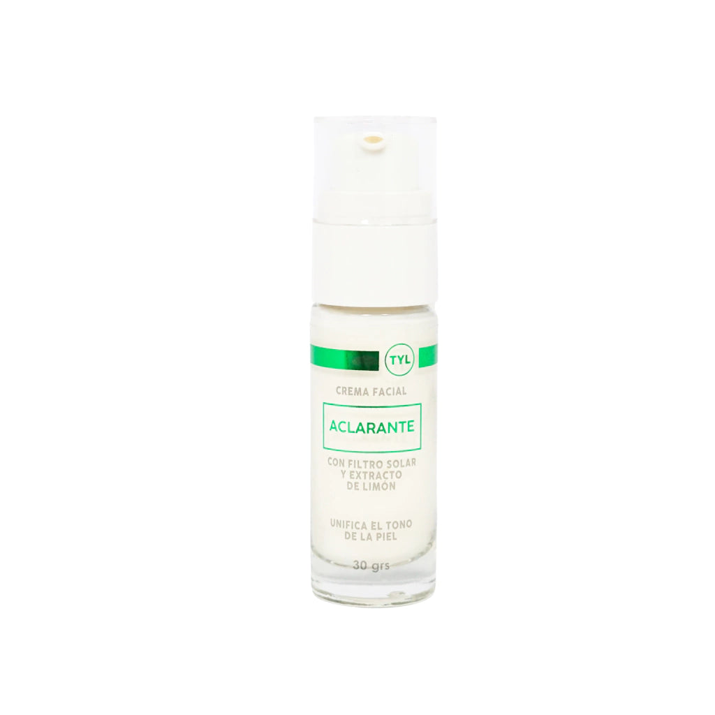 CREMA FACIAL ACLARANTE CON FILTRO SOLAR