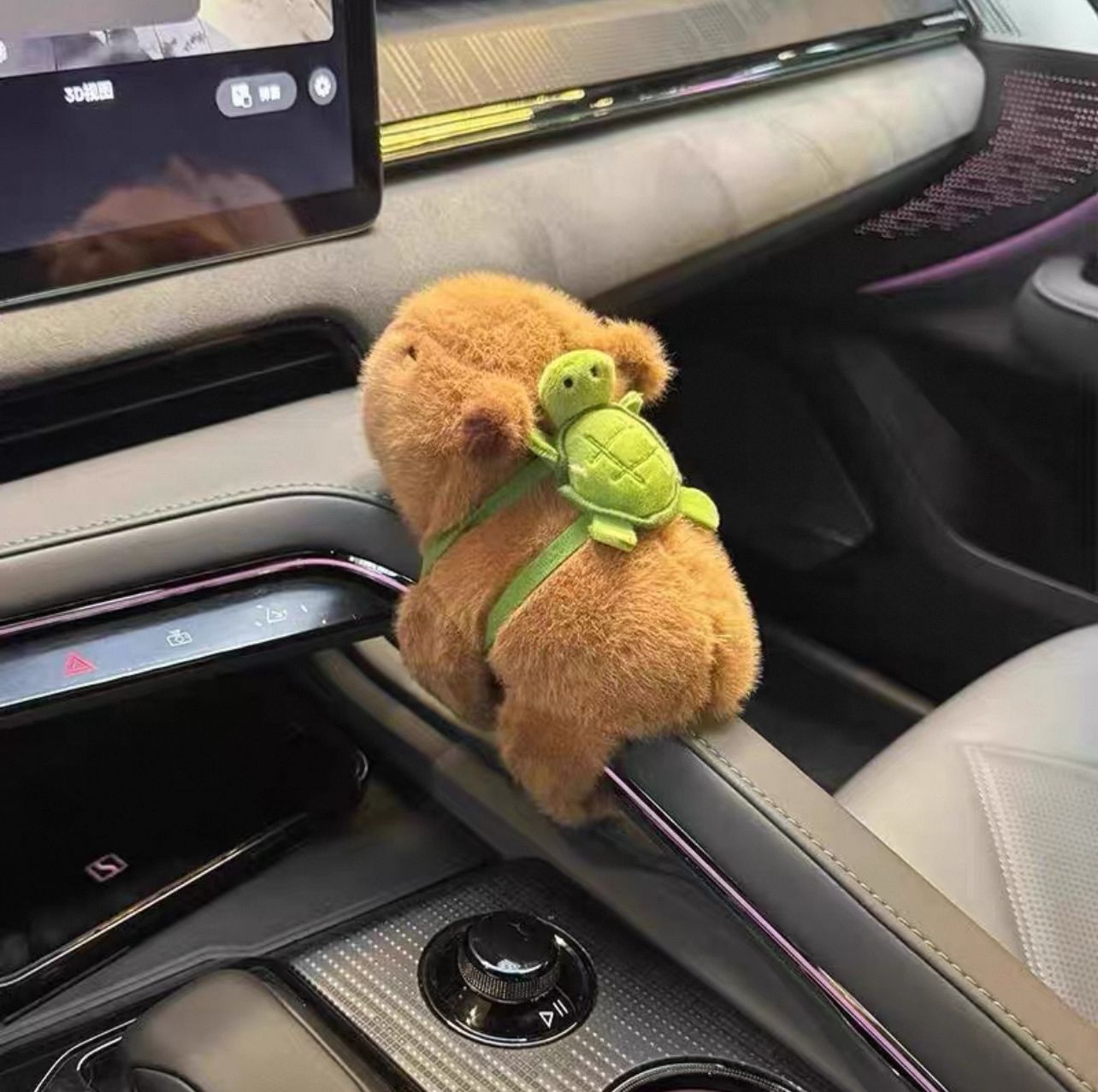 PULSERA CAPYBARA PELUCHE