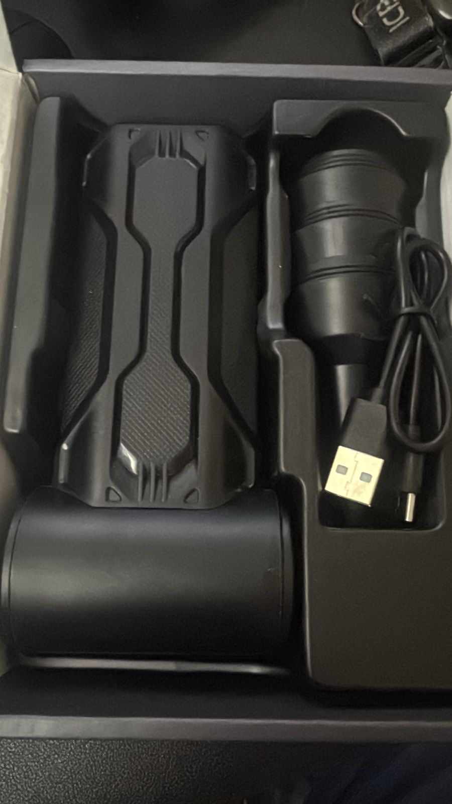 Mini soplador con motor de alta velocidad sin escobillas recargable de 130.000 RPM con Luz