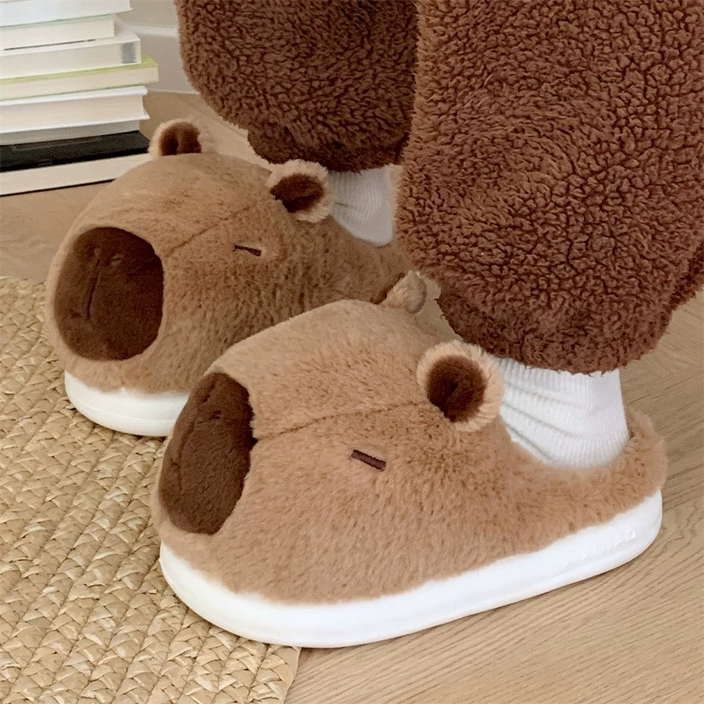Pantuflas capybara
