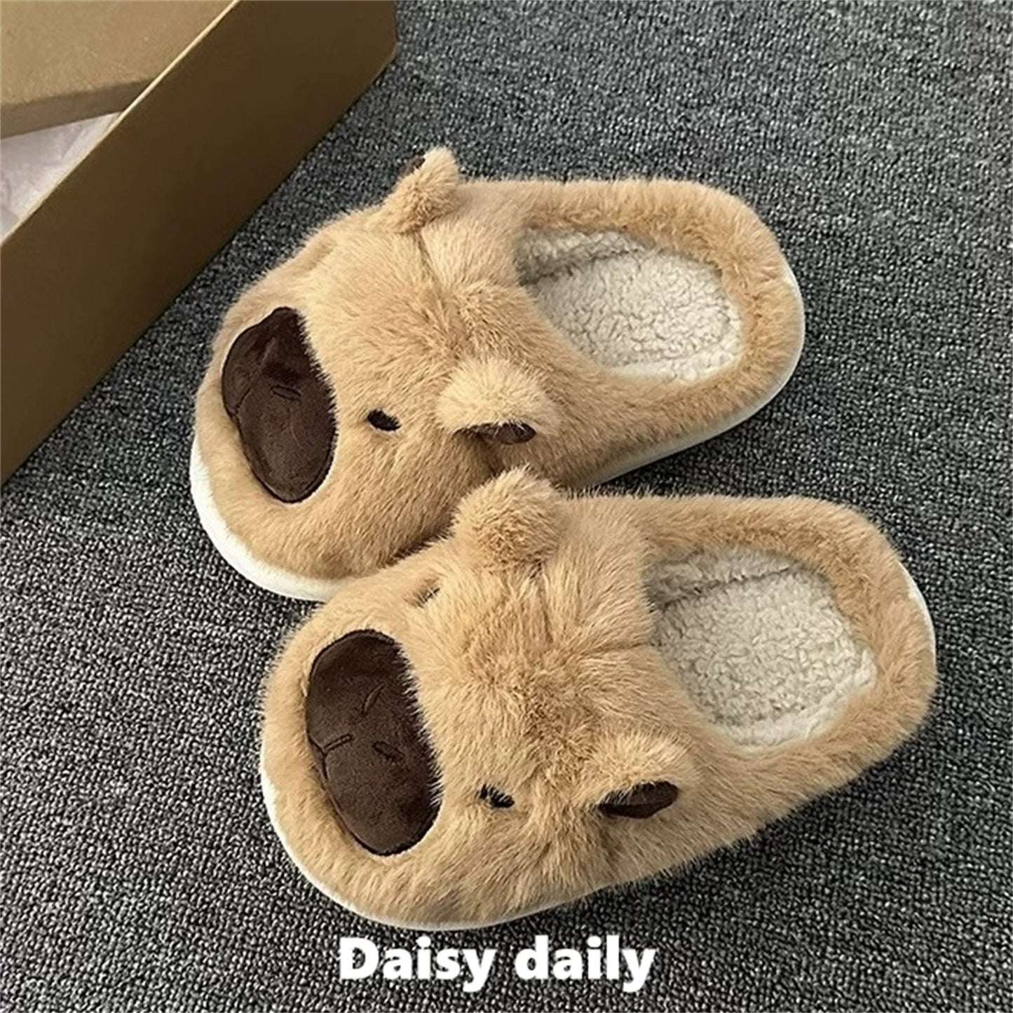 Pantuflas capybara