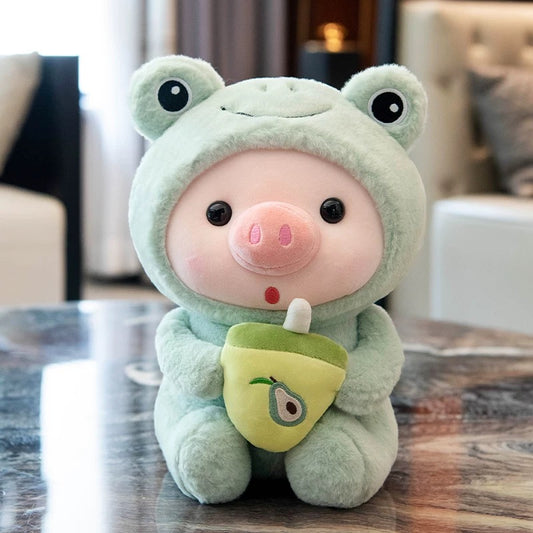Peluche Chancho 25cm verde