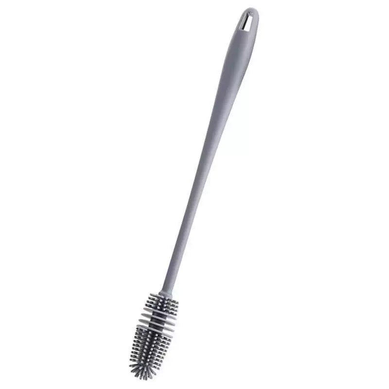 CEPILLO SILICONA FLEXIBLE LIMPIA BOTELLAS/VASOS